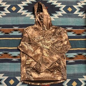 Realtree Brown and Black Camouflage Hoodie
